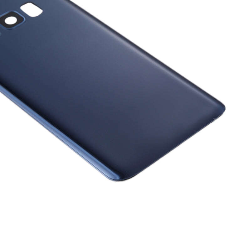 For Galaxy S8+ / G955 Battery Back Cover with Camera Lens Cover & Adhesive (Blue)