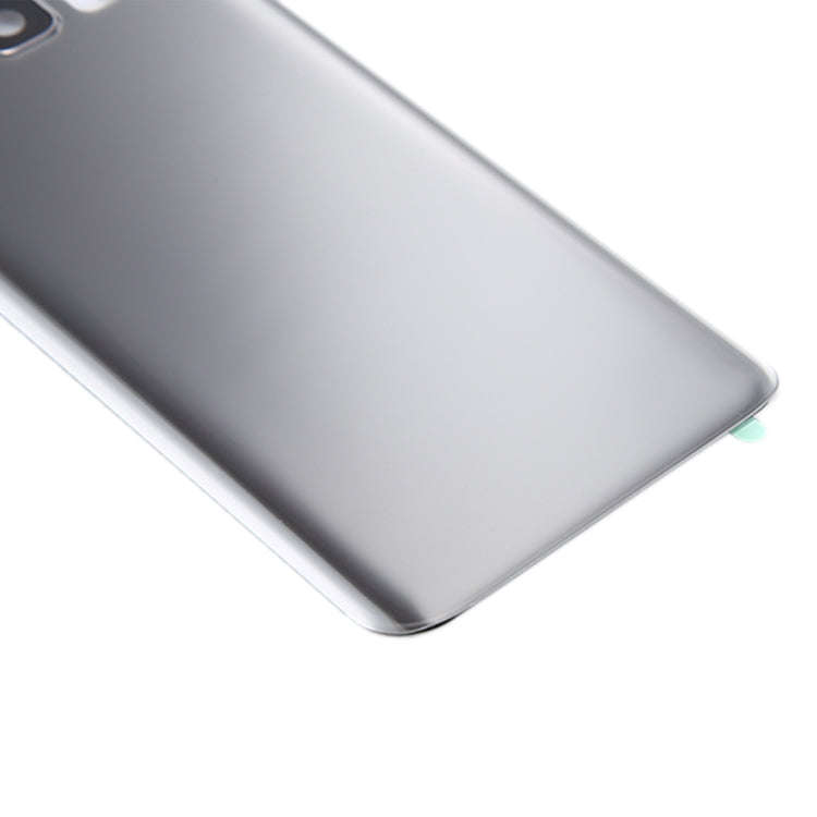 For Galaxy S8+ / G955 Battery Back Cover with Camera Lens Cover & Adhesive (Silver)