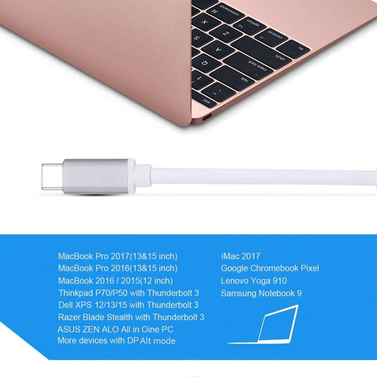 2 in 1 VGA & HDMI Female to USB-C / Type-C Male Hub Splitter Adapter(Grey)