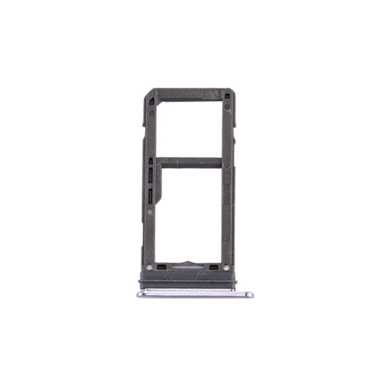 For Galaxy S8 SIM Card Tray + Micro SD Tray (Orchid Gray)