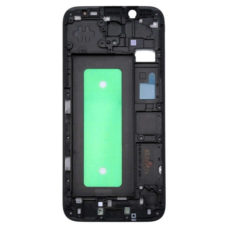 For Galaxy J730  Front Housing LCD Frame Bezel Plate(Black)