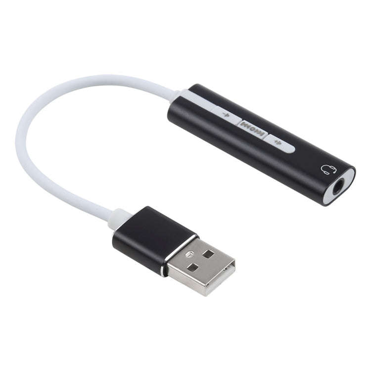 Aluminum Shell 3.5mm Jack External USB Sound Card HIFI Magic Voice 7.1 Channel Adapter Free Drive...