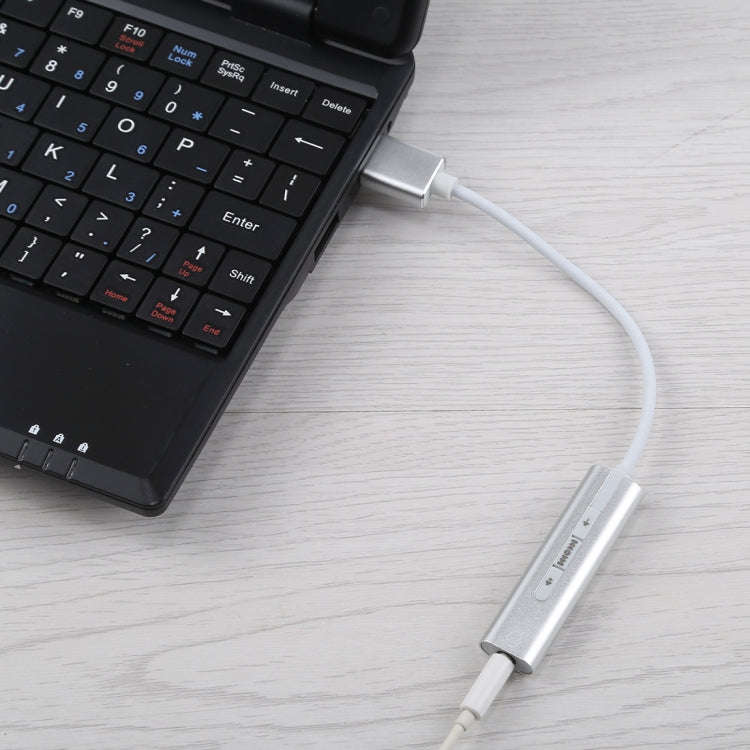 Aluminum Shell 3.5mm Jack External USB Sound Card HIFI Magic Voice 7.1 Channel Adapter Free Drive...