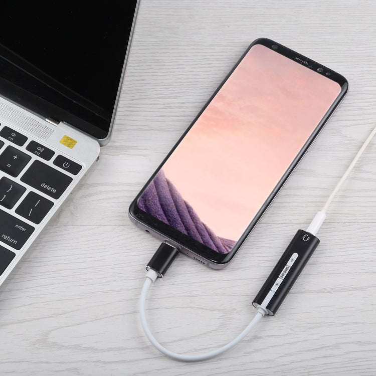 Aluminum Shell 3.5mm Jack External USB-C / Type-C Sound Card HIFI Magic Voice 7.1 Channel Convert...