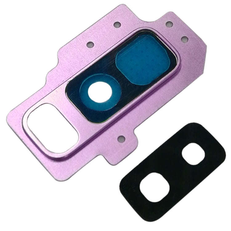 For Galaxy S9+ / G9650 10pcs Camera Lens Cover (Purple)