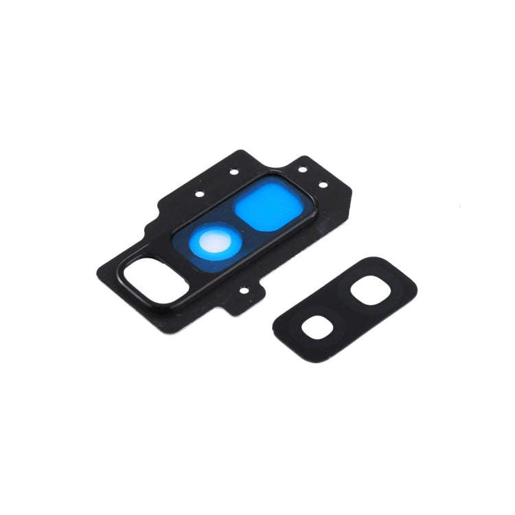 For Galaxy S9+ / G9650 10pcs Camera Lens Cover (Black)