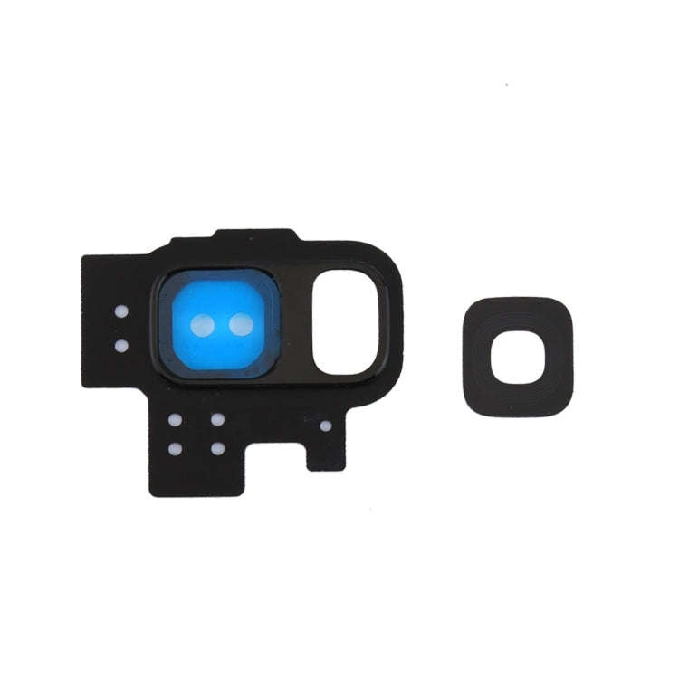 For Galaxy S9 / G9600 10pcs Camera Lens Cover (Black)