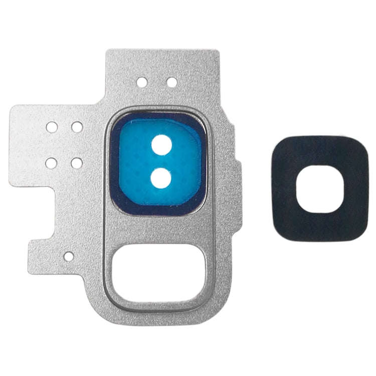 For Galaxy S9 / G9600 10pcs Camera Lens Cover (Silver)