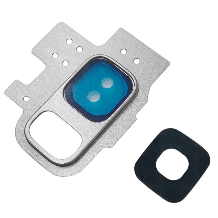 For Galaxy S9 / G9600 10pcs Camera Lens Cover (Silver)