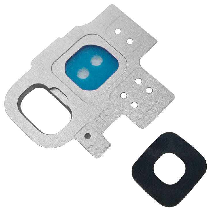 For Galaxy S9 / G9600 10pcs Camera Lens Cover (Silver)