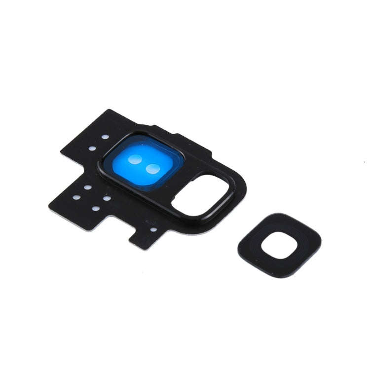 For Galaxy S9 / G9600 10pcs Camera Lens Cover (Black)