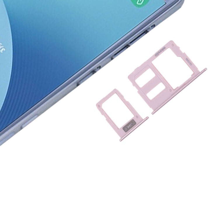 SIM Card Tray + Micro SD Card Tray for Galaxy J3 (2017) Single SIM / J330 & J5 (2017) Single SIM ...