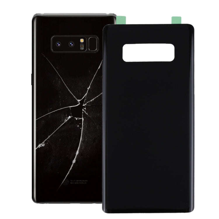 For Galaxy Note 8 Battery Back Cover with Adhesive (Black)