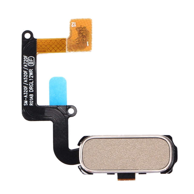 Home Button Flex Cable with Fingerprint Identification for Galaxy A3 (2017) / A320 & A5 (2017) / ...