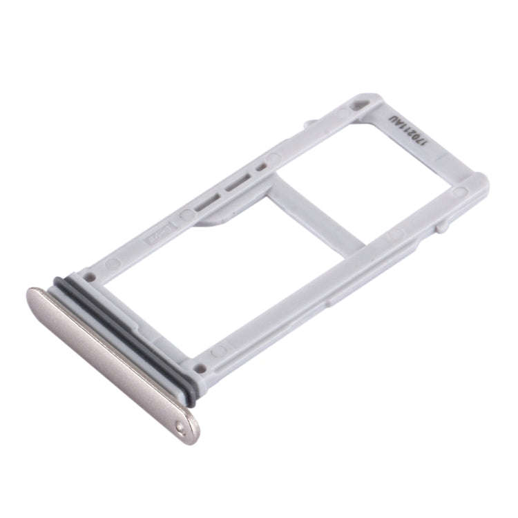 For Galaxy A3 (2017) / A320 SIM Card Tray + Micro SD Card Tray (Gold)