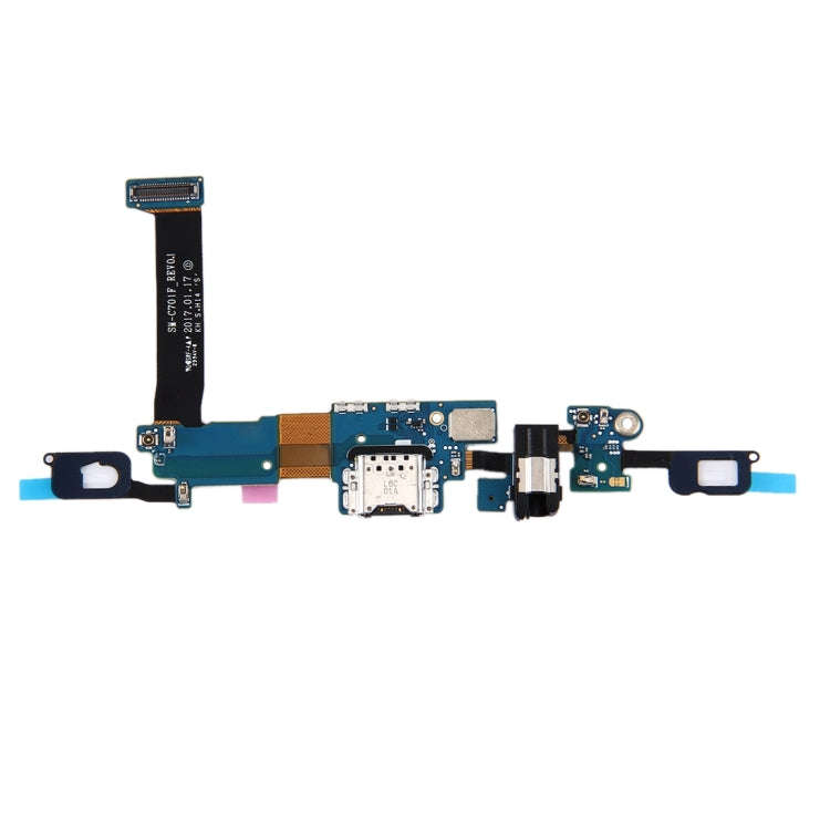 For Galaxy C7 Pro / C701F Charging Port + Home Button + Earphone Jack Flex Cable