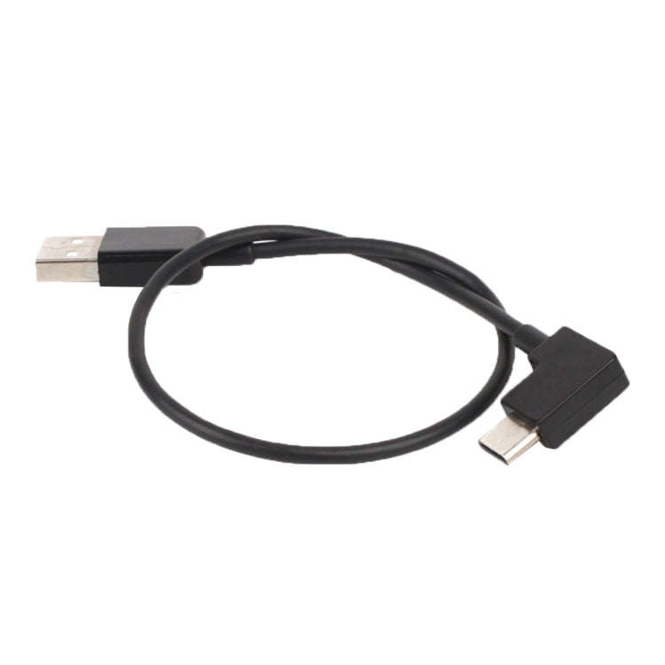 30cm USB to USB-C / Type-C Right Angle Data Connector Cable for DJI SPARK / MAVIC PRO / Phantom 3...