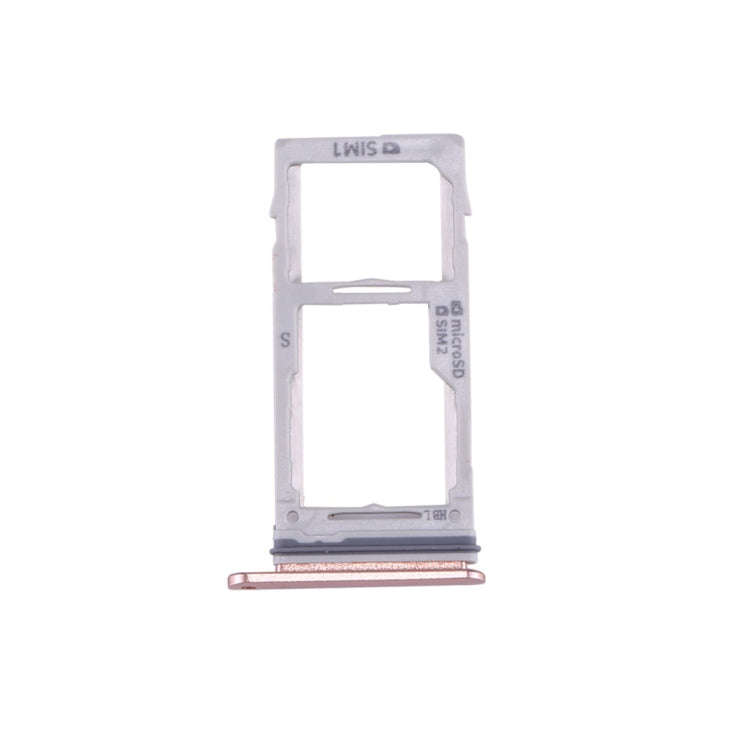 For Galaxy S9+ / S9 SIM & SIM / Micro SD Card Tray(Rose Gold)
