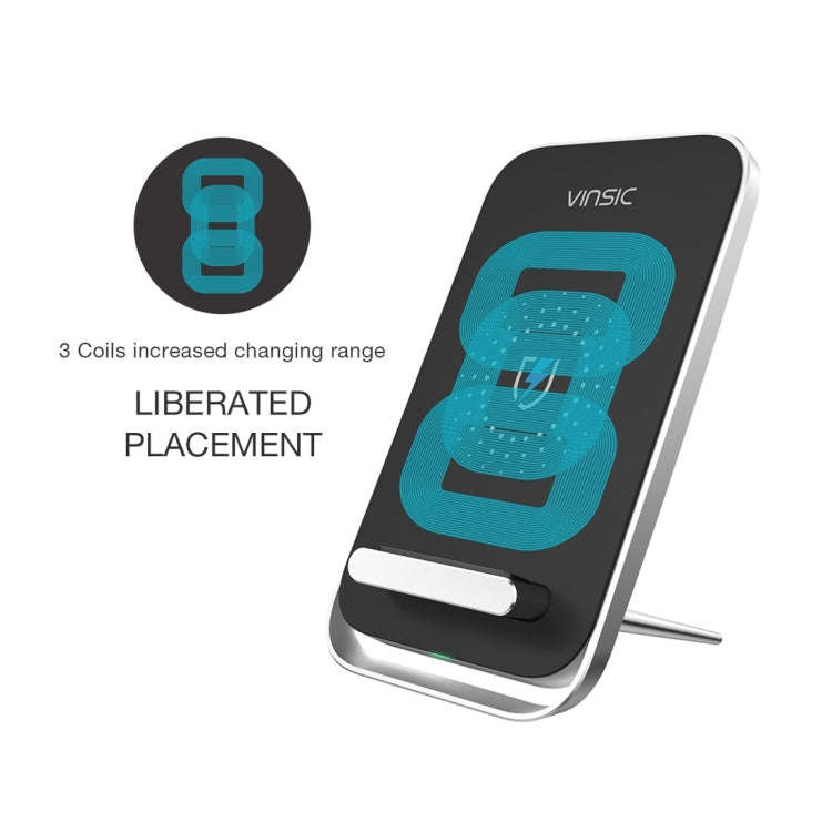 Vinsic Output 5V 1A Qi Standard Wireless Charger Fast Charger