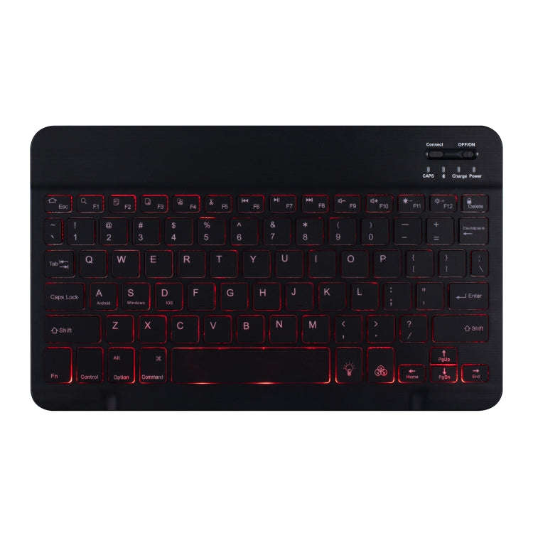 DY510D Colorful Lighting Detachable Plastic Bluetooth Keyboard Tablet Case for Samsung Galaxy Tab...