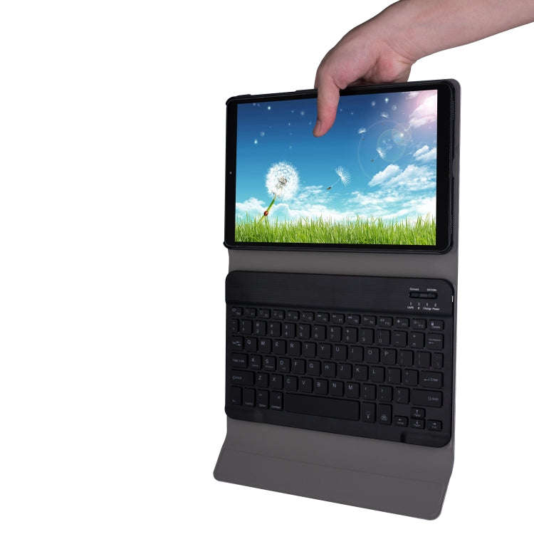 DY510D Colorful Lighting Detachable Plastic Bluetooth Keyboard Tablet Case for Samsung Galaxy Tab...