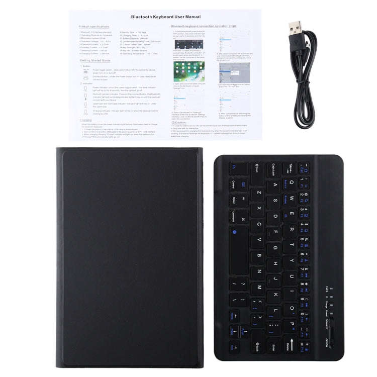 Ultra-thin Detachable Magnetic Bluetooth Keyboard Leather Tablet Case for Galaxy Tab A 8.0 2019 P...