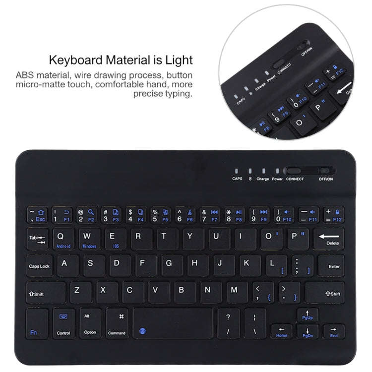 Ultra-thin Detachable Magnetic Bluetooth Keyboard Leather Tablet Case for Galaxy Tab A 8.0 2019 P...