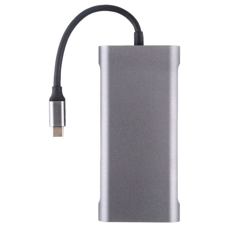 11 in 1 VGA + LAN Port + 4 x USB 3.0 + SD / TF Card + HDMI + Audio Port + USB-C / Type-C Female t...