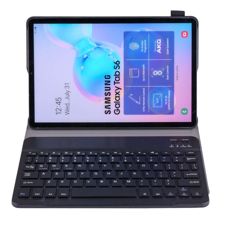 A860 For Samsung Galaxy Tab S6 10.5 inch T860 / T865 Detachable Bluetooth Keyboard Tablet Case wi...