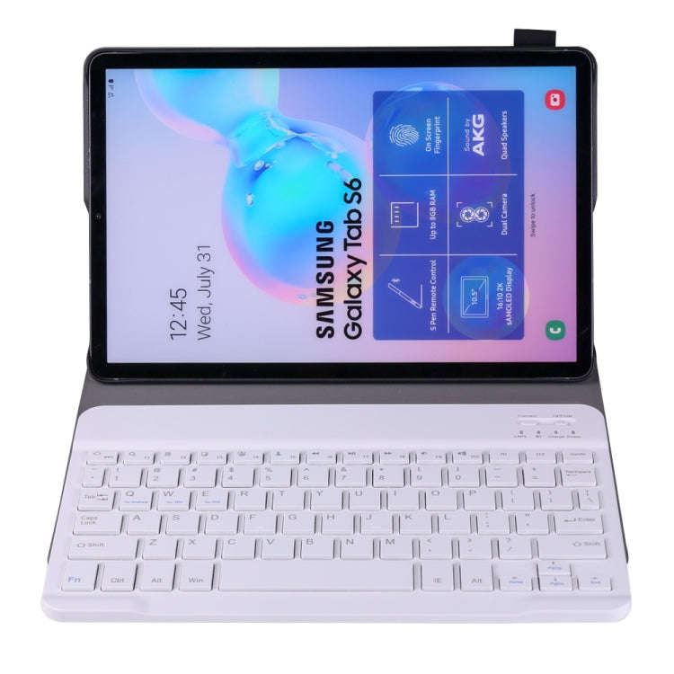 A860 For Samsung Galaxy Tab S6 10.5 inch T860 / T865 Detachable Bluetooth Keyboard Tablet Case wi...