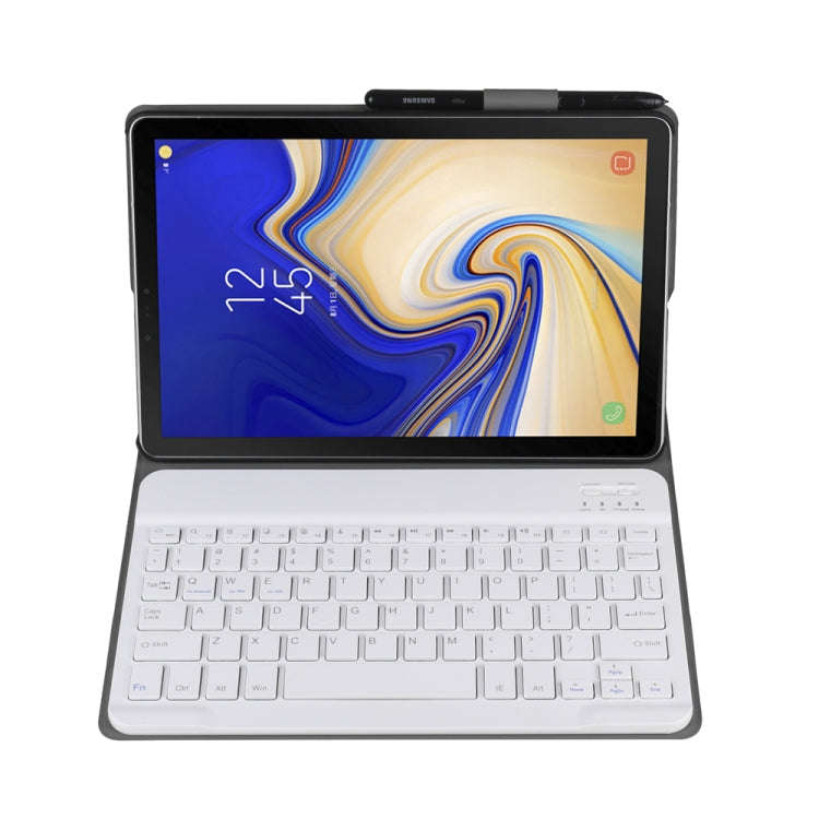 A510 Bluetooth 3.0 Ultra-thin Detachable Bluetooth Keyboard Leather Tablet Case for Samsung Galax...