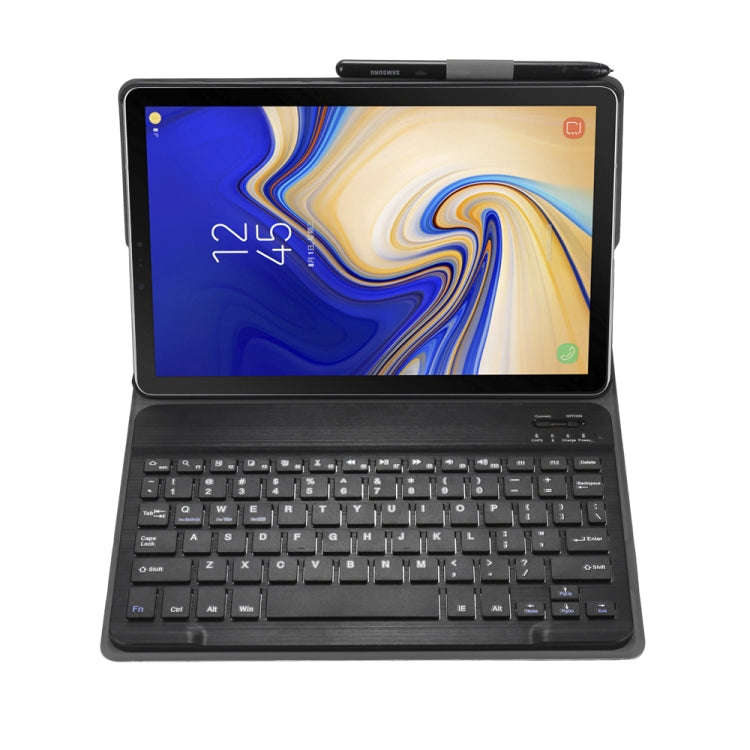 A720 Bluetooth 3.0 Ultra-thin Detachable Bluetooth Keyboard Leather Tablet Case + Leather Tablet ...