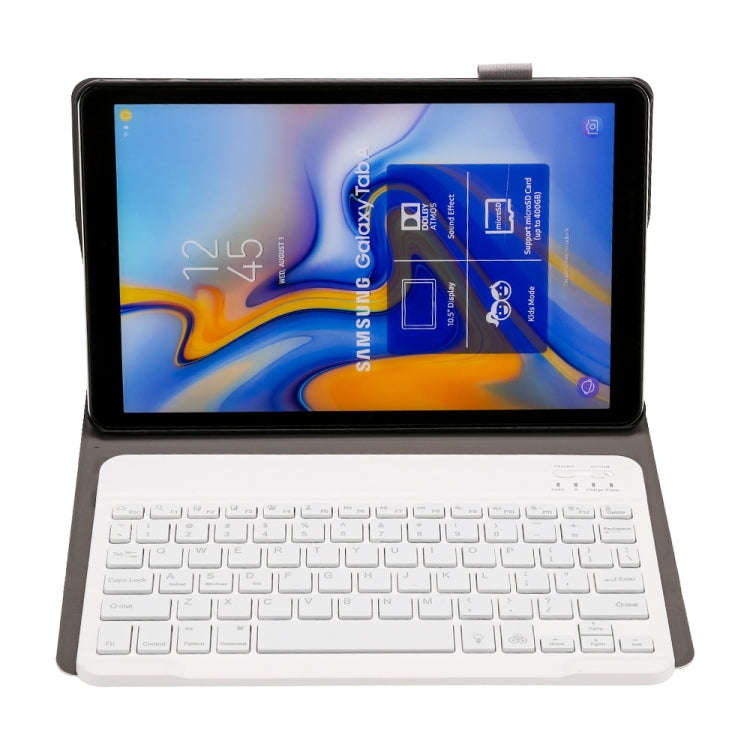ST590S Bluetooth 3.0 Fine Wool Texture PU Leather ABS Detachable Seven-color Backlight Bluetooth ...