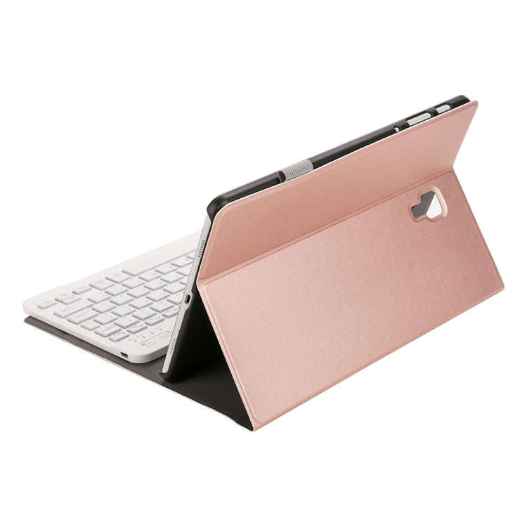 ST590S Bluetooth 3.0 Fine Wool Texture PU Leather ABS Detachable Seven-color Backlight Bluetooth ...