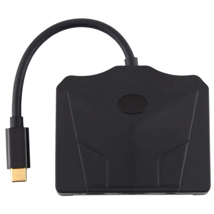 V178B USB-C / Type-C to USB 3.0 x 3 + USB-C / Type-C + HDMI + Audio Port + SD / TF Card Reader Mu...