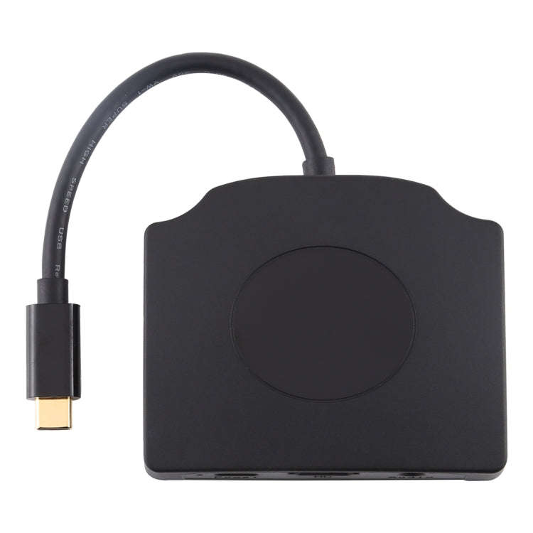 V178A USB-C / Type-C to USB 3.0 x 3 + USB-C / Type-C + HDMI + Audio Port + SD / TF Card Reader Mu...