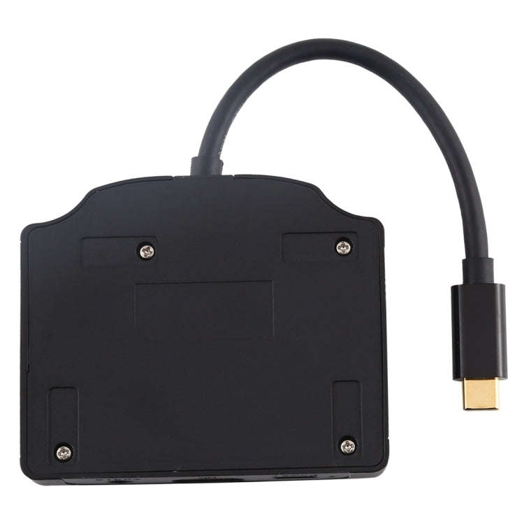 V178A USB-C / Type-C to USB 3.0 x 3 + USB-C / Type-C + HDMI + Audio Port + SD / TF Card Reader Mu...
