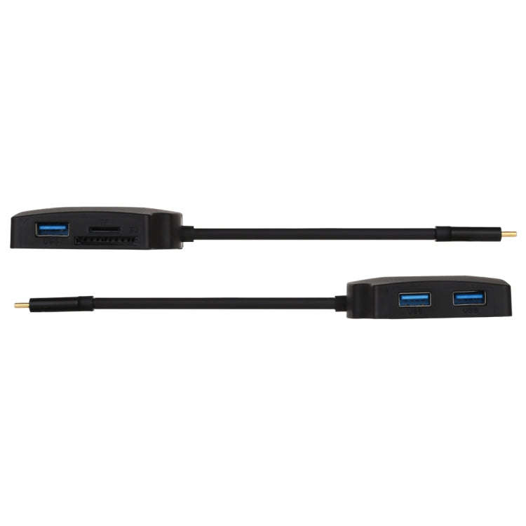 V178A USB-C / Type-C to USB 3.0 x 3 + USB-C / Type-C + HDMI + Audio Port + SD / TF Card Reader Mu...