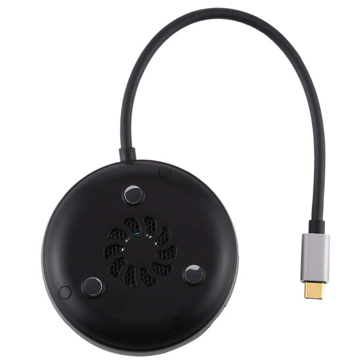 USB-C / Type-C to USB 3.0 x 3 + USB-C / Type-C + HDMI + RJ45 + SD / TF Card Reader Multi-function...