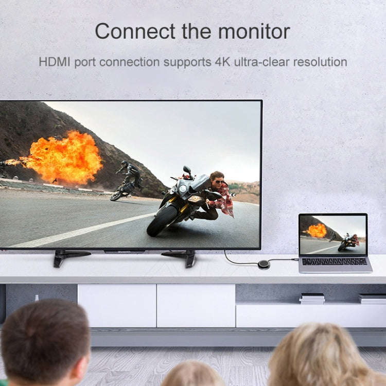 USB-C / Type-C to USB 3.0 x 3 + USB-C / Type-C + HDMI + RJ45 + SD / TF Card Reader Multi-function...