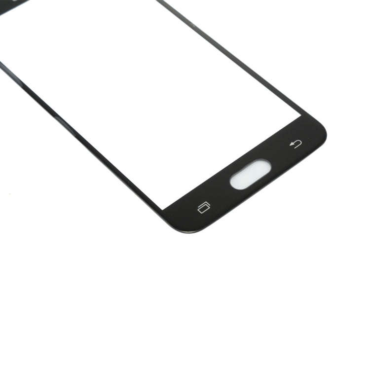 For Galaxy On5 / G550  Front Screen Outer Glass Lens (Black)