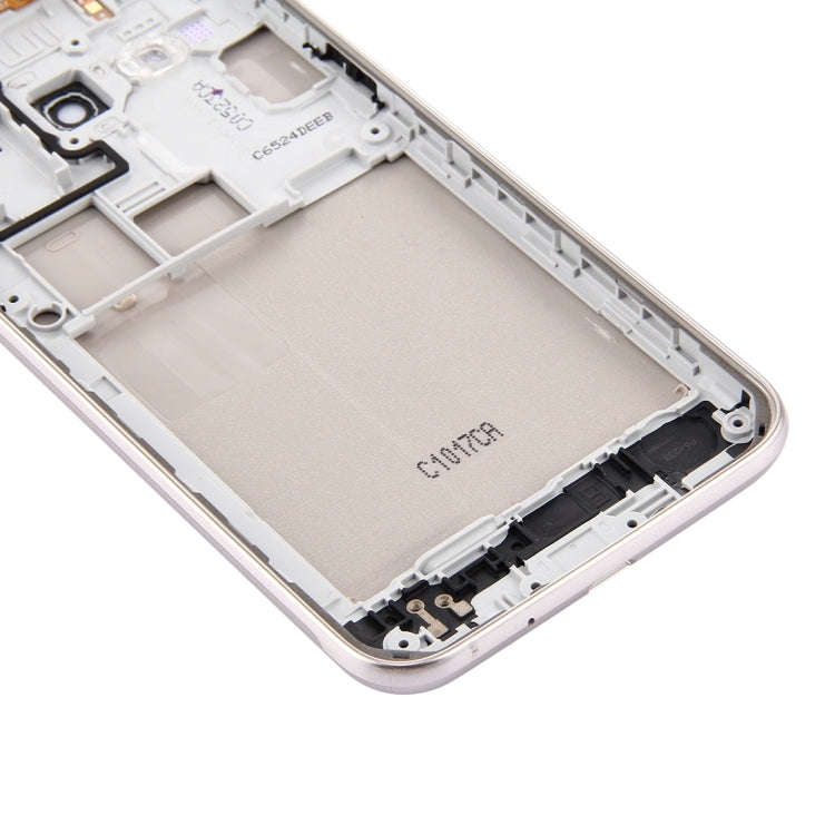For Galaxy J3 (2016) / J320 (Double card version) Battery Back Cover + Middle Frame Bezel (Gold)