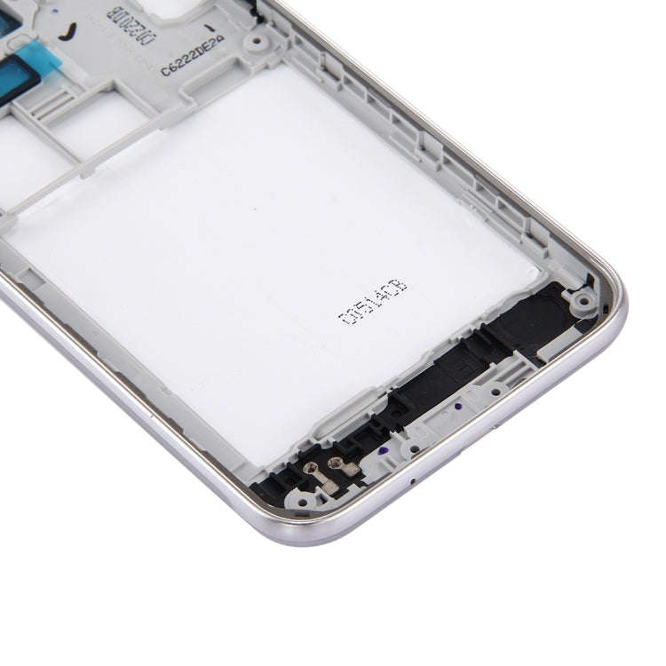 For Galaxy J3 (2016) / J320 (Double card version) Battery Back Cover + Middle Frame Bezel (White)