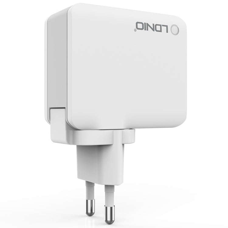 LDNIO A4403 4.4A 4 x USB Ports Smart Travel Charger, EU Plug