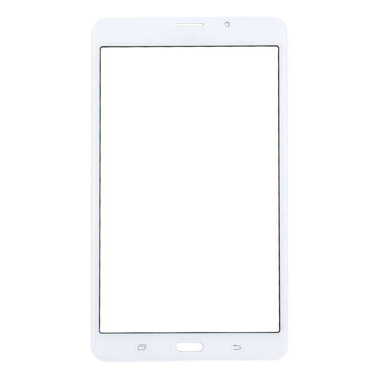 For Galaxy Tab A 7.0 LTE 2016 / T285 Front Screen Outer Glass Lens (White)