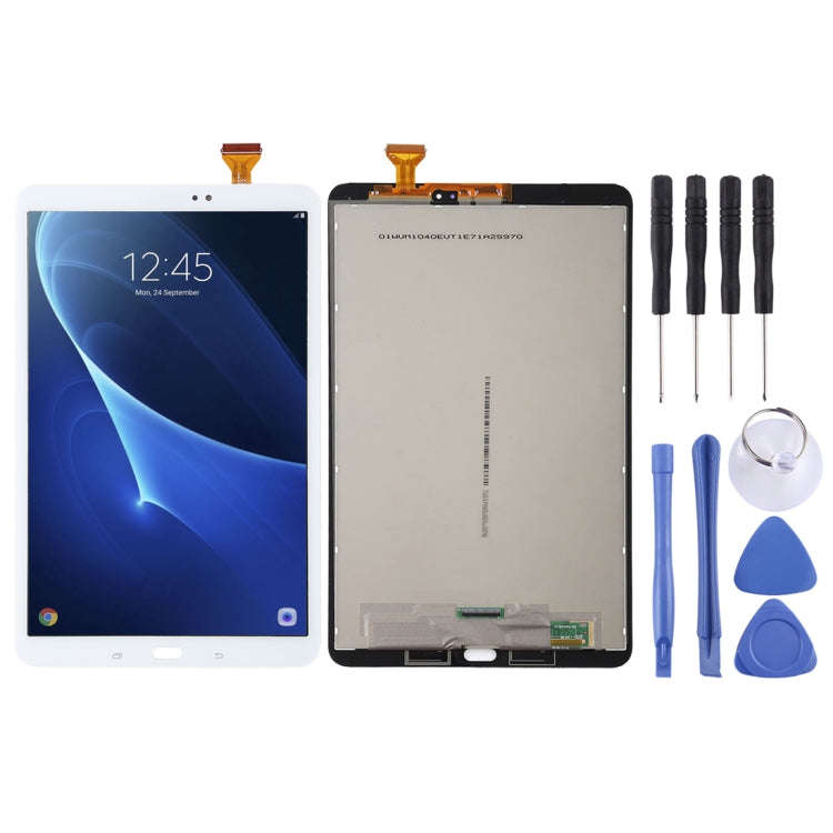 LCD Screen for Galaxy Tab A 10.1 / T580 with Digitizer Full Assembly(White)