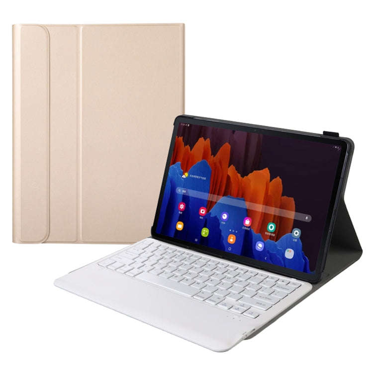 A970 Detachable Bluetooth Keyboard Ultrathin Horizontal Flip Leather Tablet Case for Samsung Gala...