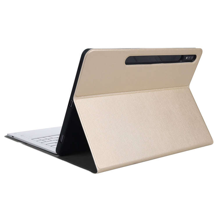 A970B Detachable Bluetooth Keyboard Ultrathin Horizontal Flip Leather Tablet Case with Pen Slot f...