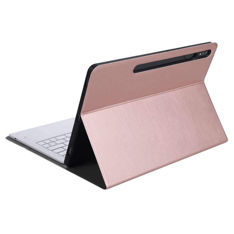 A970B Detachable Bluetooth Keyboard Ultrathin Horizontal Flip Leather Tablet Case with Pen Slot f...