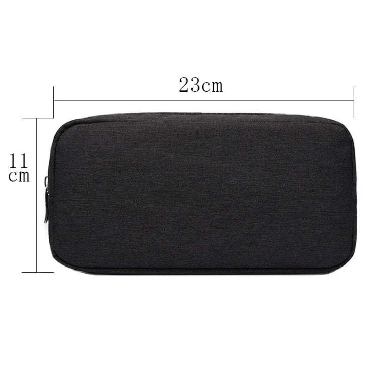 Multi-functional Headphone Charger Data Cable Storage Bag Power Pack, Size: L, 23 x 11.5 x 5.5cm(...